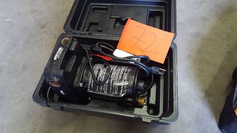 lot 72 image: Pro Transfer 12 HP Utility Pump Model TP-500K