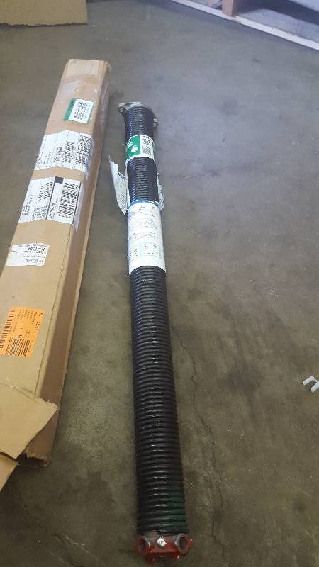 lot 40 image: Prime-Line Products GD 12234 Right Wind Torsion Spring, 0.250 x 2-Inch x 32-Inch, Green