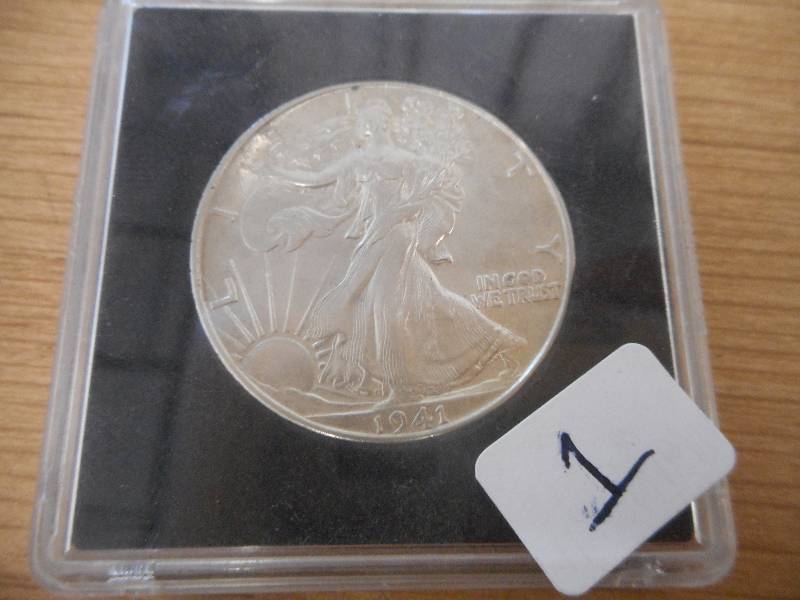 1941-D Walking Liberty Half Dollar