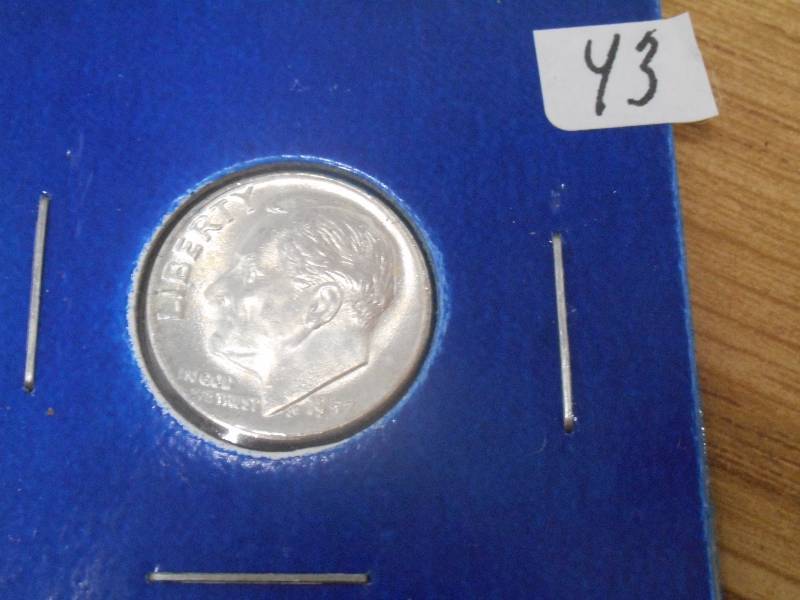 1957-D Roosevelt Dime, Unc ...