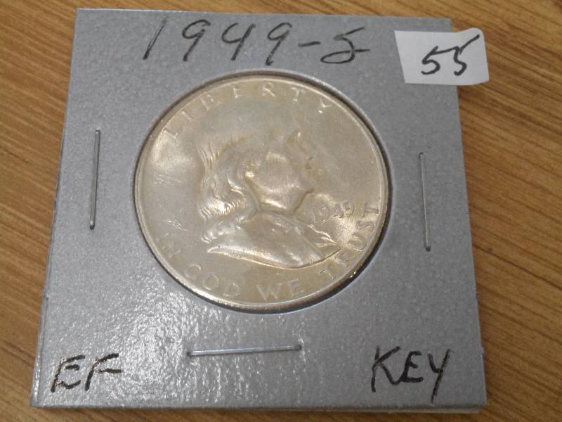 Key Date Franklin Half Dollar, 1949...