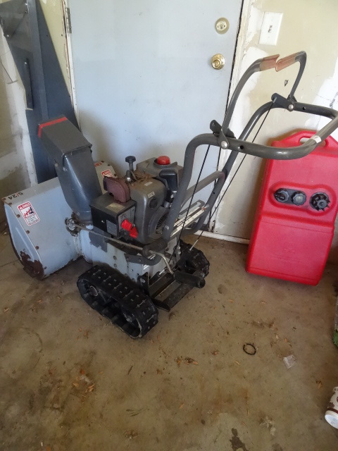 Craftsman Track snowblower | K & C Auctions Rosemount Estate ...