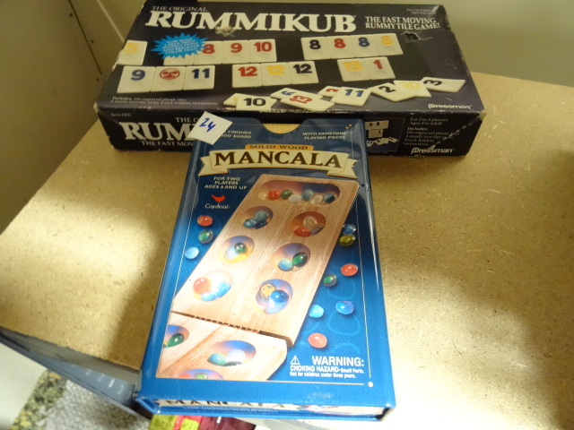 lot 24 image: Rummikub game