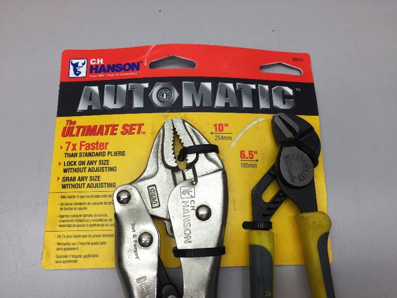 C.H. HANSON AUTO-MATIC PLIERS 10