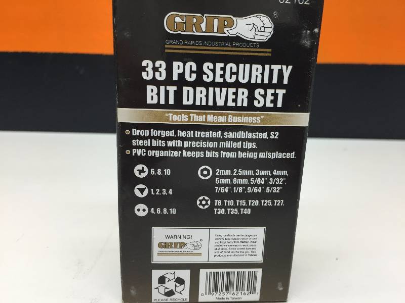 GRIP  33PC SECURITY BIT DRIVER SET,NHL BLACK HAWKS WOMENS CAP