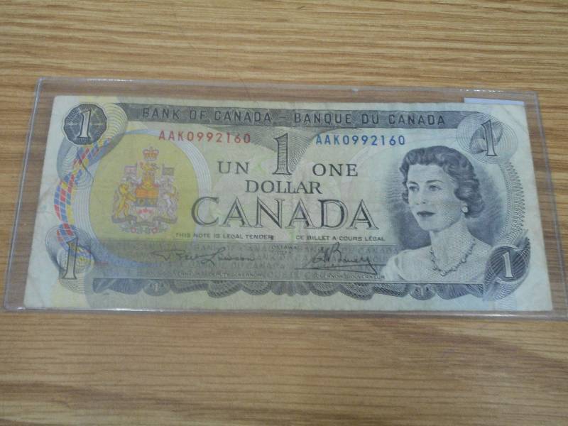 1973, Ottawa - Canada - Un - 1.00 D...
