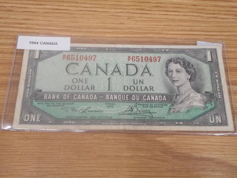 1954, Ottawa - Canada - Un - 1.00 D...