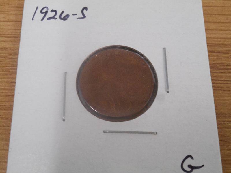 1926 S - Lincoln Wheat Cent - Circu...
