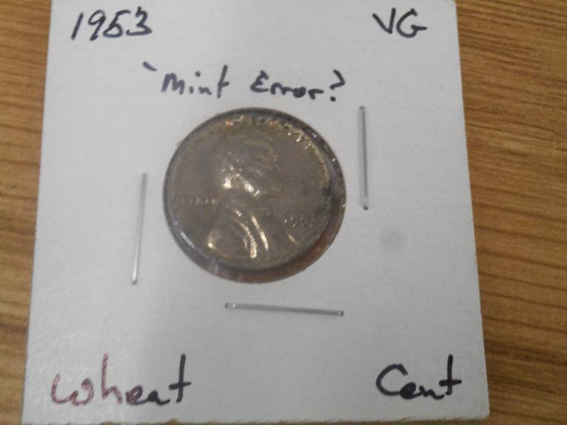 1953 P - Lincoln Wheat Cent - VG Gr...