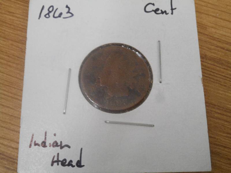 1863 Indian Head Cent - Circulated...