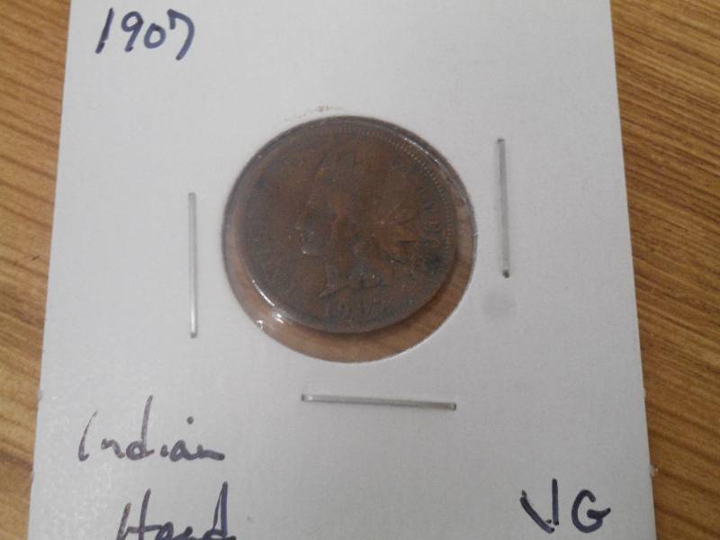 1907 Indian Head Cent - VG Grade...