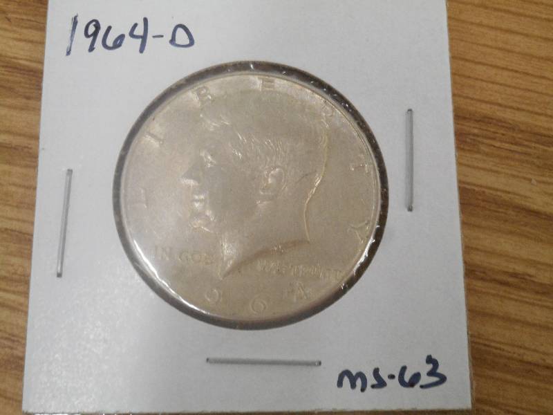 1964 D -  Kennedy Silver Half Dolla...