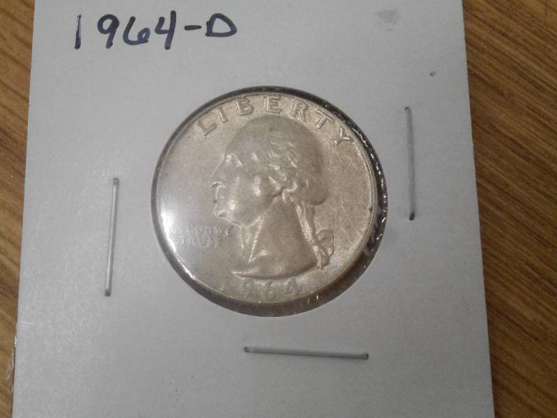1964 D - Washington Silver Quarter ...