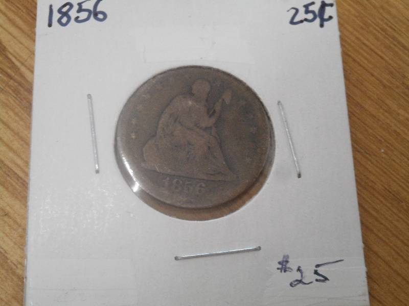 1856, Var. 1 - Seated Liberty Silve...