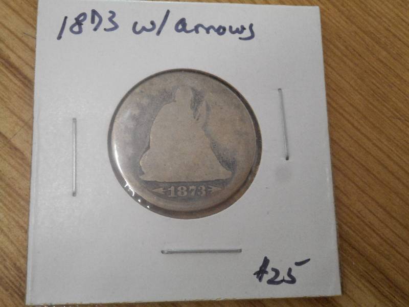 1873, Arrows at Date, Var. 5 - Seat...