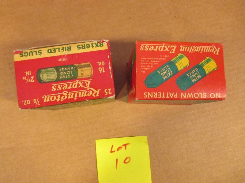 12 ga Shell Box and 1 Slug Box