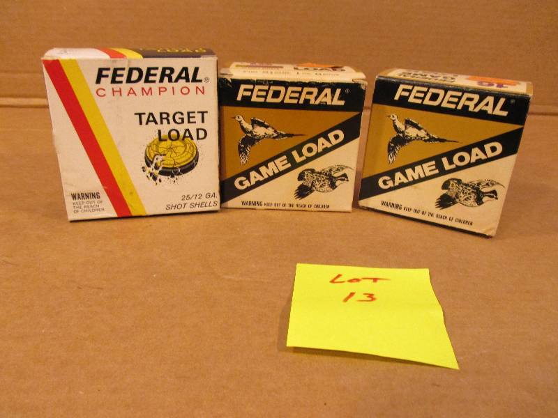 16 GA boxes, qty 2 and one 12 ga box