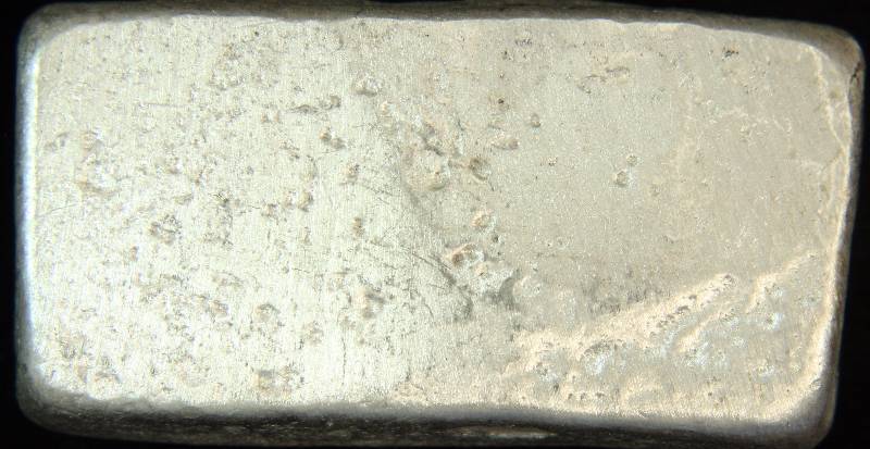 2 TROY OZ. .999 FINE SILVER BAR HAND POURED PROSPECTORS GOLD & GEMS