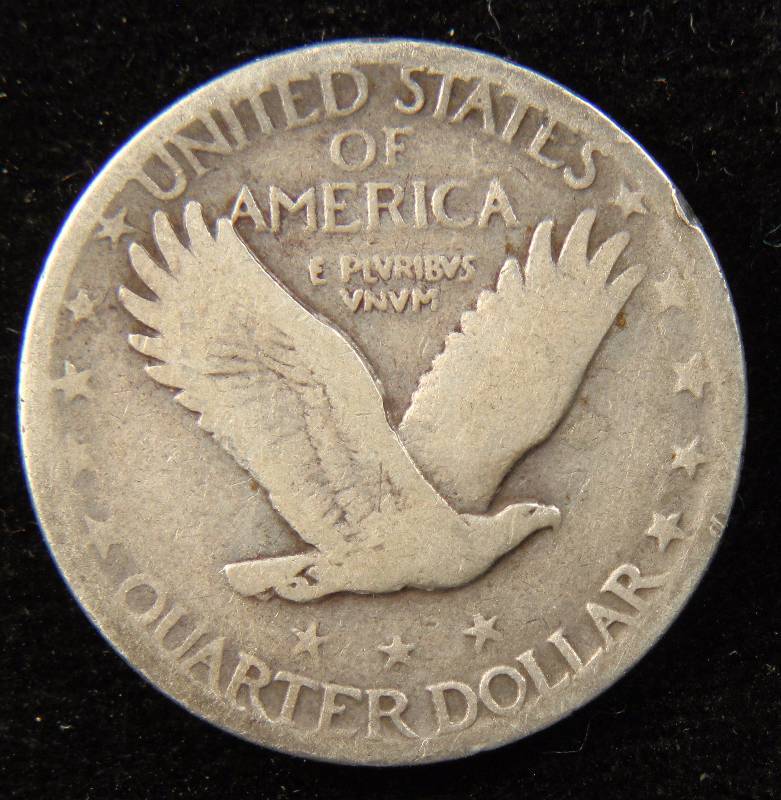 1925 STANDING LIBERTY SILVER QUARTER