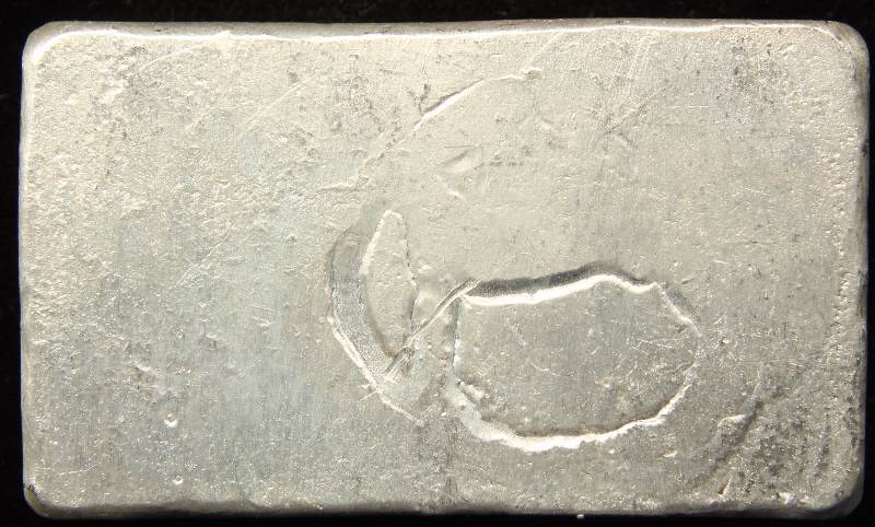 5 TROY OZ. .999 FINE SILVER BAR HAND POURED PROSPECTORS GOLD & GEMS