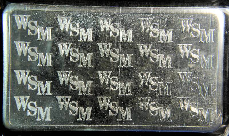 10 TROY OZ. .999 FINE SILVER BAR WALL STREET MINT PRE-2001 TWIN TOWERS SEALED