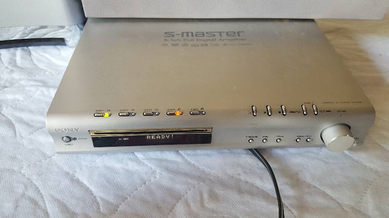 Sony S Master Digital Amplifier August Consignment K Bid