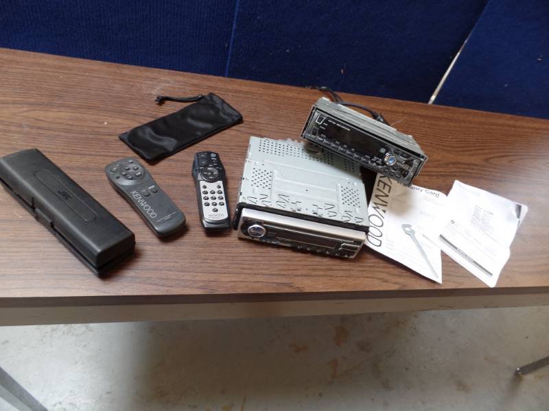 lot 114 image: Kenwood Car Stereo Package