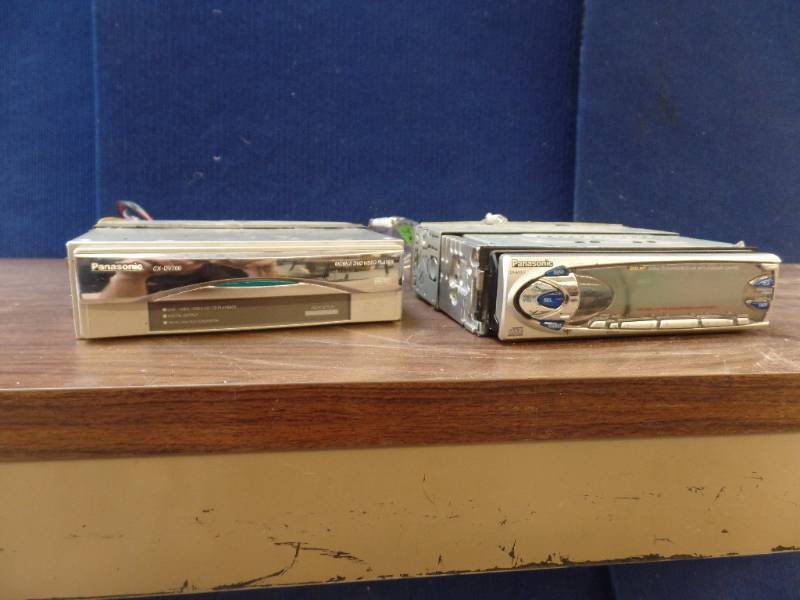 lot 115 image: Panasonic Car Stereo Package