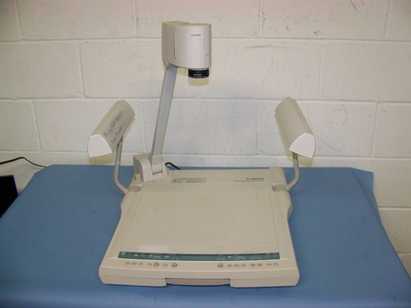 lot 34 image: Canon, RE-455X, Video Visualizer  Document Cam