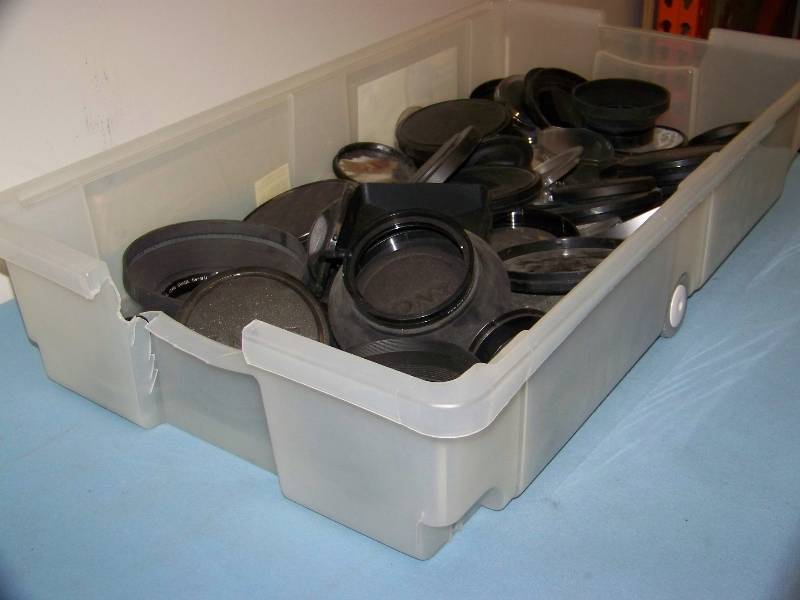 lot 83 image: Miscellaneous Projector  Camera Lens Covers
