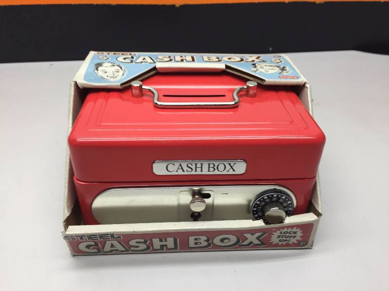 BID HOUSE CUPCAKE STAND, SMALL CASH BOX, MOSQUITO RACKET