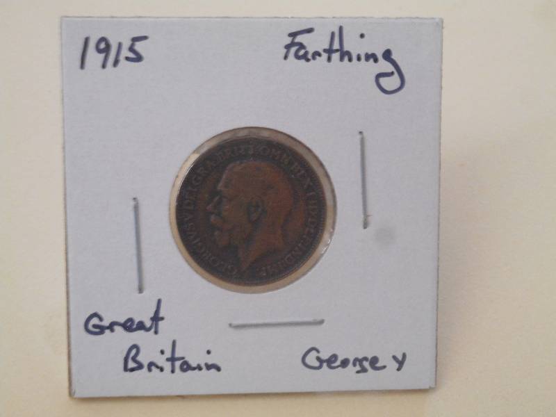 1915 - Great Britain (UK) - Farthin...