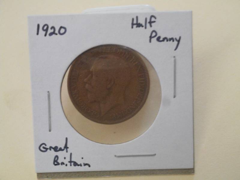 1920 - Great Britain (UK) - Half Pe...