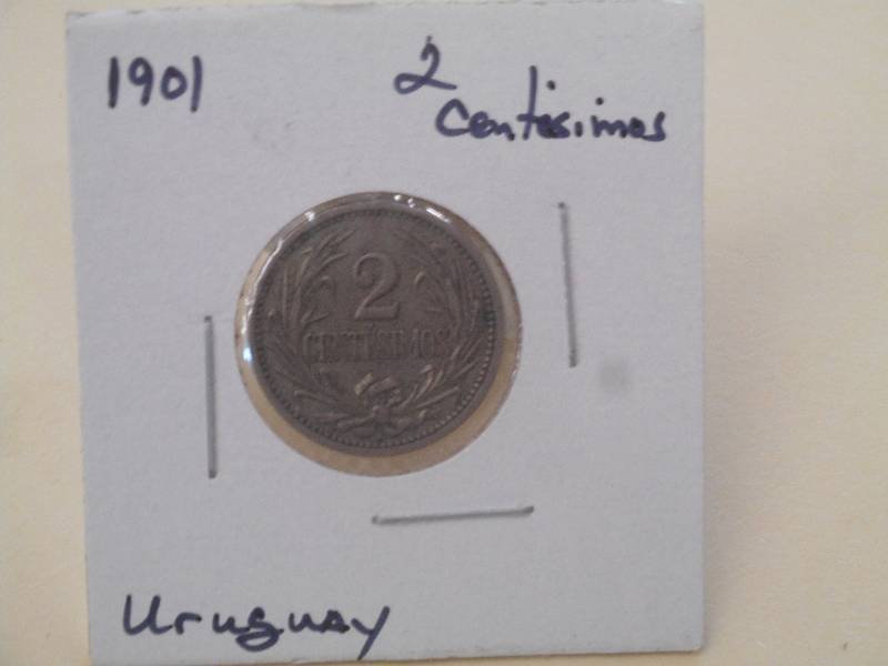 1901 - Uruguay - 2 Centesimos - EF ...