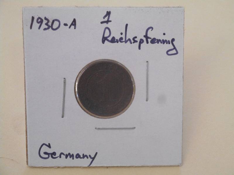 1930-A - Germany - 1 Reichspfennig ...