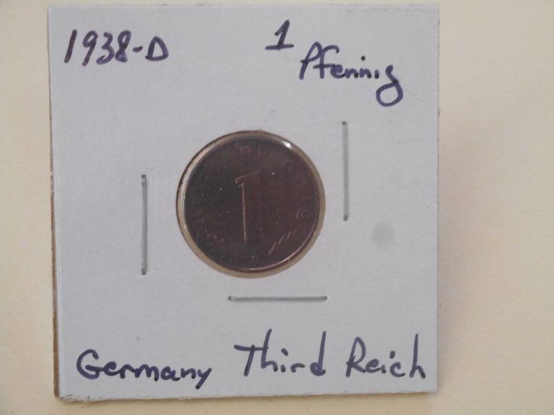 1938-D - Germany, Third Reich WW II...