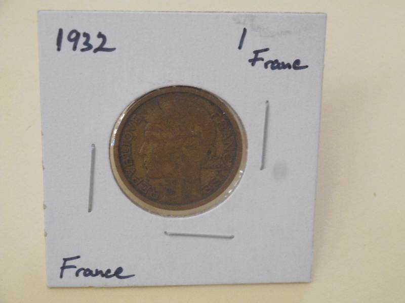 1932 - France - 1 Franc - VF Detail...