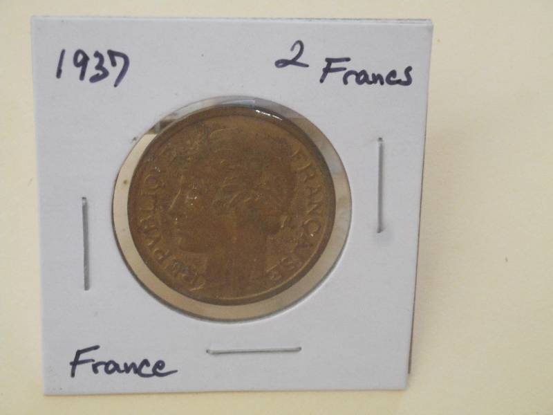 1938 - France -2 Francs - AU...