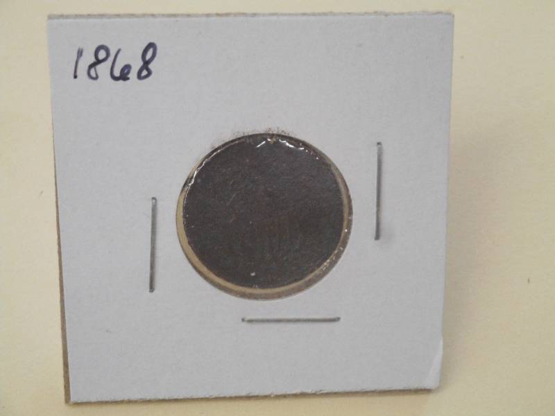 1868 - Shield Nickel - Circulated...