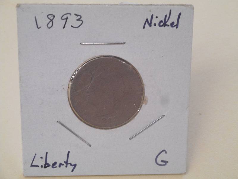 1893 - Liberty Head Nickel - G Grad...