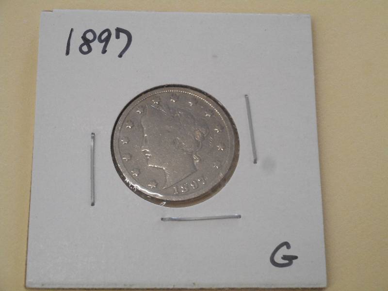 1897 - Liberty Head Nickel - G Grad...