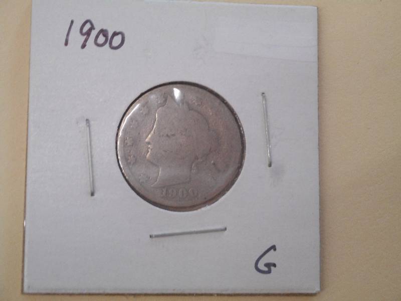 1900 - Liberty Head Nickel - G Grad...