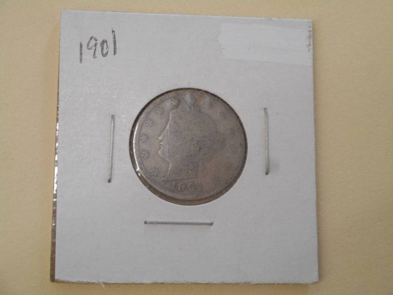 1901 - Liberty Head Nickel - G Grad...
