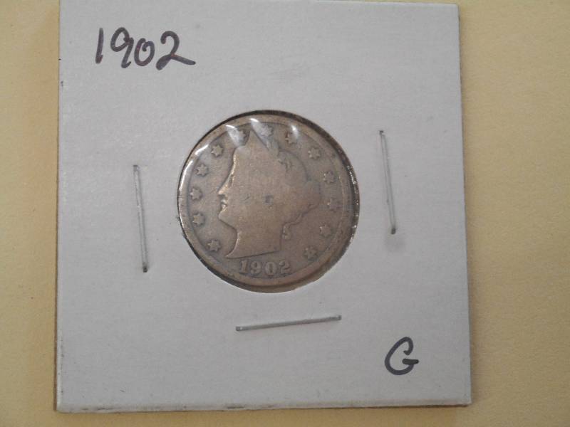 1902 - Liberty Head Nickel - G Grad...