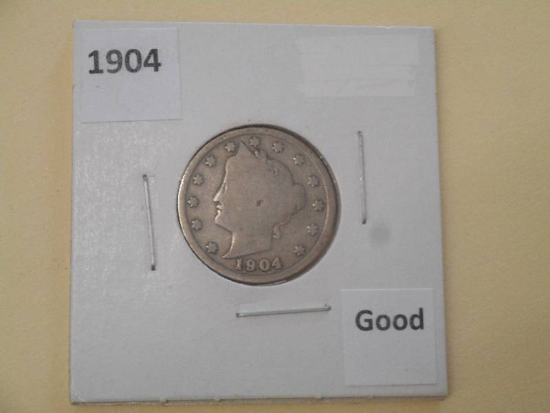 1904 - Liberty Head Nickel - G Grad...