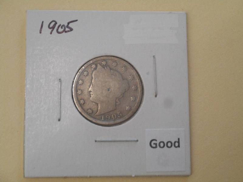 1905 - Liberty Head Nickel - G Grad...