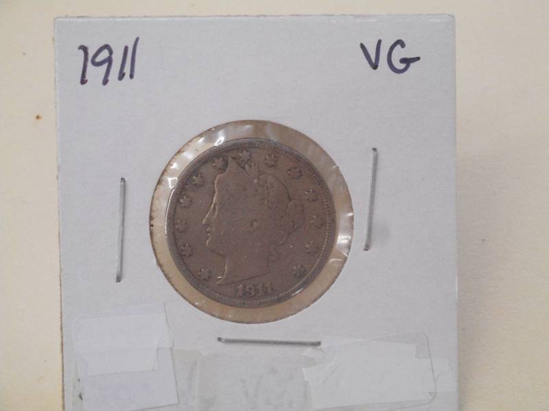 1911 - Liberty Head Nickel - VG Gra...