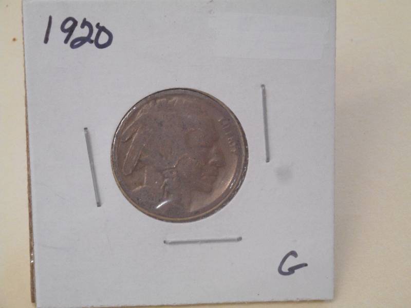 1920 - Buffalo Head Nickel - G Grad...