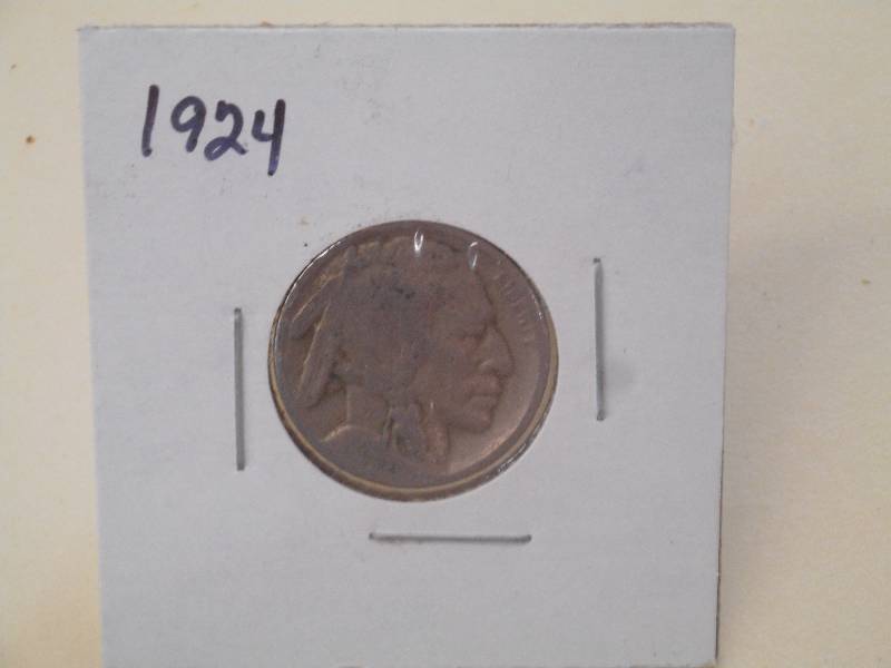 1924 - Buffalo Head Nickel - G Grad...