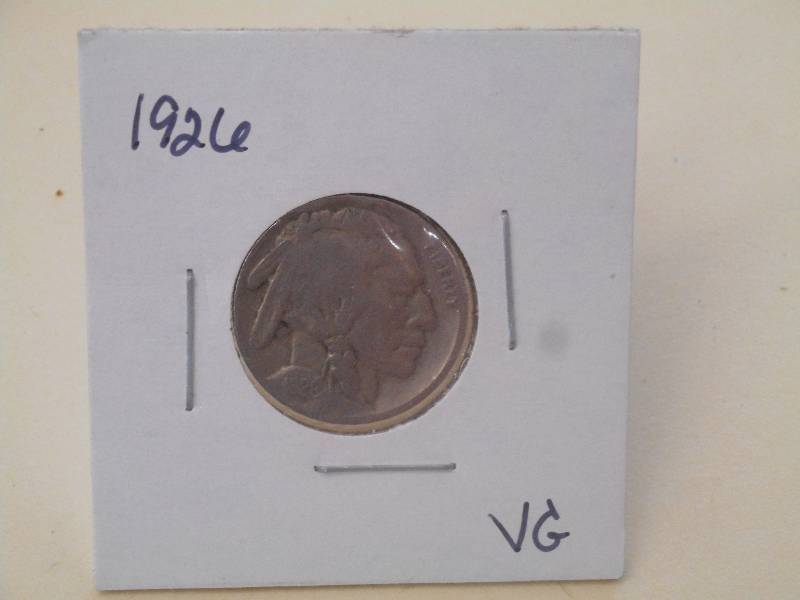 1926 - Buffalo Head Nickel - VG Gra...